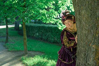 Woman in the similitude of Isabella d'Este Mantua, marquess of Italian