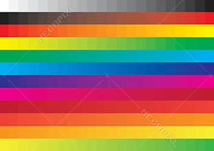 Color swatch - vector