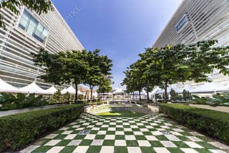 Islamic public garden design