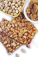 Handmade peanut candies