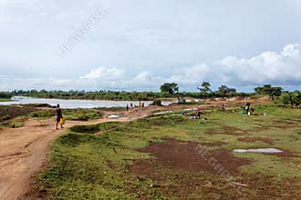 Banks of River Nzoia