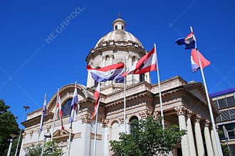 National Pantheon of the Heroes in Asuncion, Paraguay