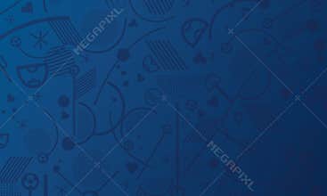 Championship soccer 2026 uefa blue wallpaper pattern background template