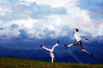 Runing in air