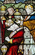 Three Kings stained glass window
