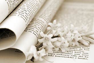 Book And Flower