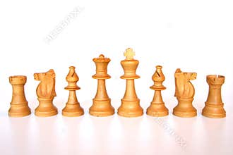 White chess army