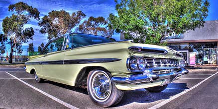 Classic American 1950s Chevy Impala