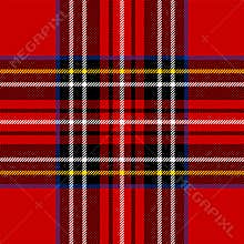 Classic red tartan