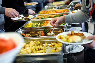 Cuisine Culinary Buffet Dinner Catering Dining Food Celebration