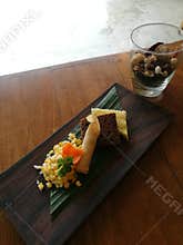 Assorted local Balinese snacks for afternoon tea