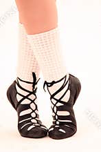 Feet irish dance shoes