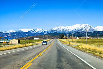 Road in Wyoming