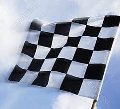 Checkered flag