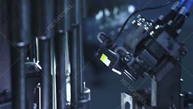 Industrial optical equipment. Part of pharmaceutical quality control line