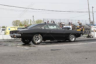 Dodge charger ready to start