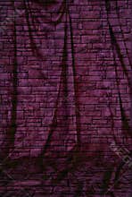 Draped Textured Backdrop With Floor