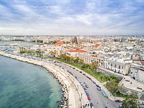 Old town by the sea, Bari, Puglia, Italy
