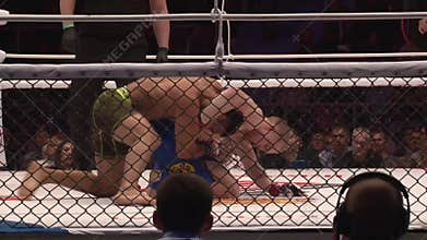 The championship on fights without rules M-1, in the city of Orenburg. May 26