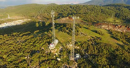 Cellphone Communication Towers in Nature