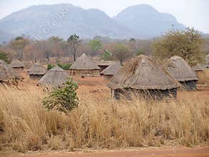 African village in Mozambique