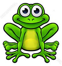 Frog Cartoon Character