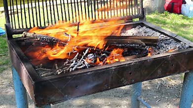 Barbecue Fire