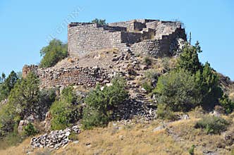 Armenia, the 11th-century fortress of Amberd