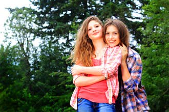 Cute BFF Country Girls