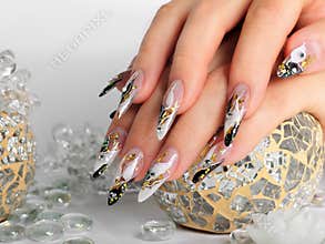 Nails art design.
