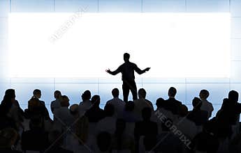 Meeting Seminar Conference Business Teamwork Concept