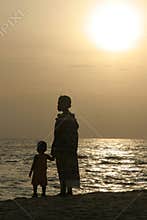 Mother and child