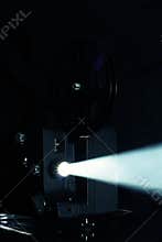 Film projector projection