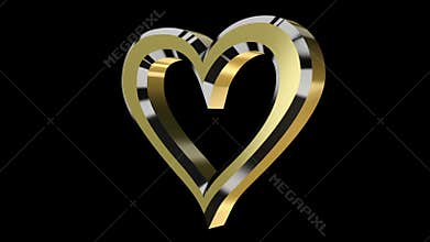 Composition with rotating heart