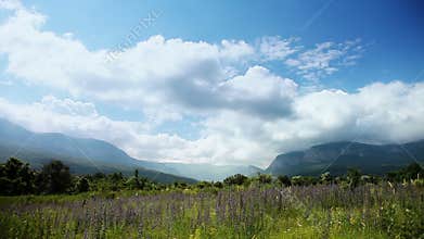 Crimean Mountain Landscape