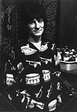 Ron Woods of the Rolling Stones hanging Back stage in Boston by Eric L. Johnson Photography