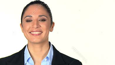 Portrait of smiling business woman