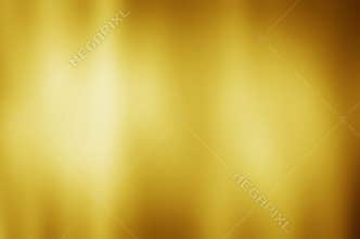 Gold metal texture background with horizontal beams of light