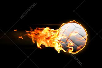 Volleyball flames