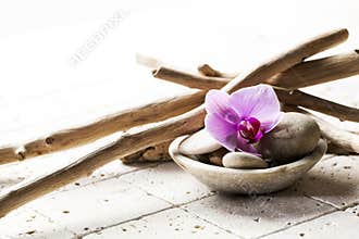 Symbols of purity with mineral elements