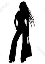 Shopping silhouette