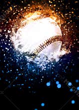 Baseball background