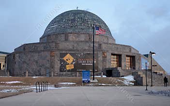 Planetarium At Dusk