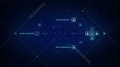 Internet Ports Blue Dolly