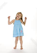Happy Little Girl