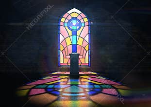 Stained Glass Window Church