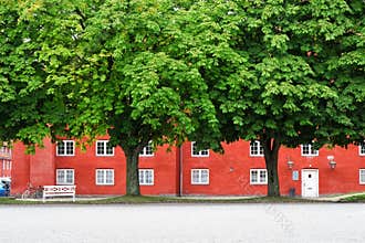 The storehouse in Kastellet, Copenhagen.