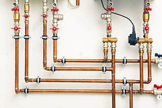 Copper pipes