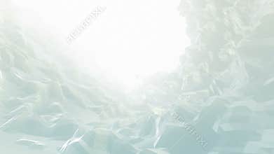 Abstract modern business science polygon