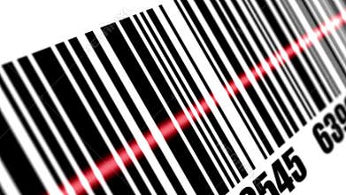 Scanner scanning barcode